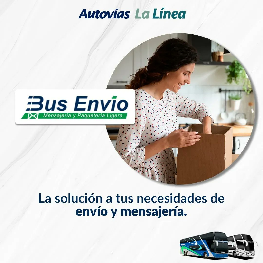 autovias_'s tweet image. ¡Agiliza tus envíos con #BusENVÍO de Autovías! 

En menos de 24 horas, tus paquetes llegarán a su destino.

¡Consulta nuestras tarifas en las taquillas de las terminales de autobuses y envía tus paquetes con confianza! 🚚💨 

#EnvíosRápidos #AutobusesDeConfianza #México