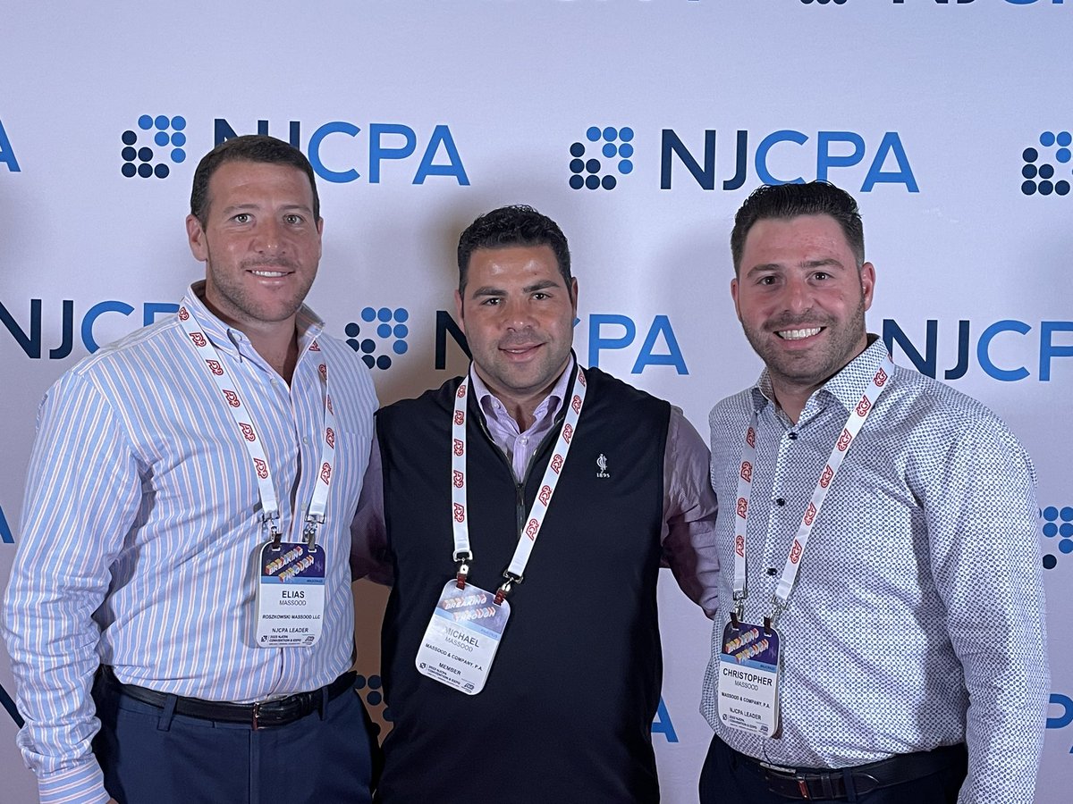 At the best event of the year! #njcpa #breakingthrough #njcpa23