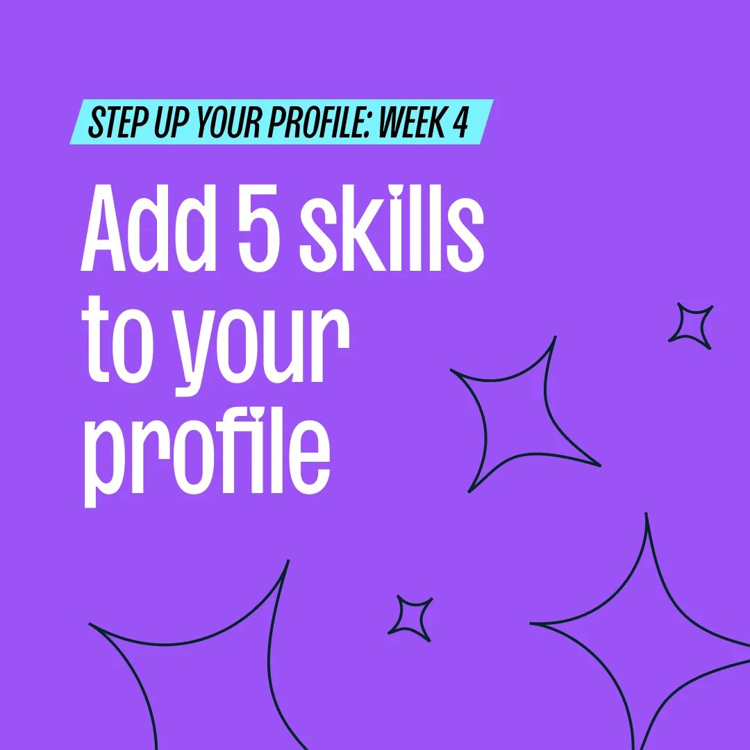 cdcmnsu's tweet image. Week 5 is simple: add five skills to your #JoinHandshake profile. Your skills showcase what makes you special, whether it's mastery of Photoshop, a knack for social media, a specific programming language proficiency, or something else that you have to offer prospective employers.