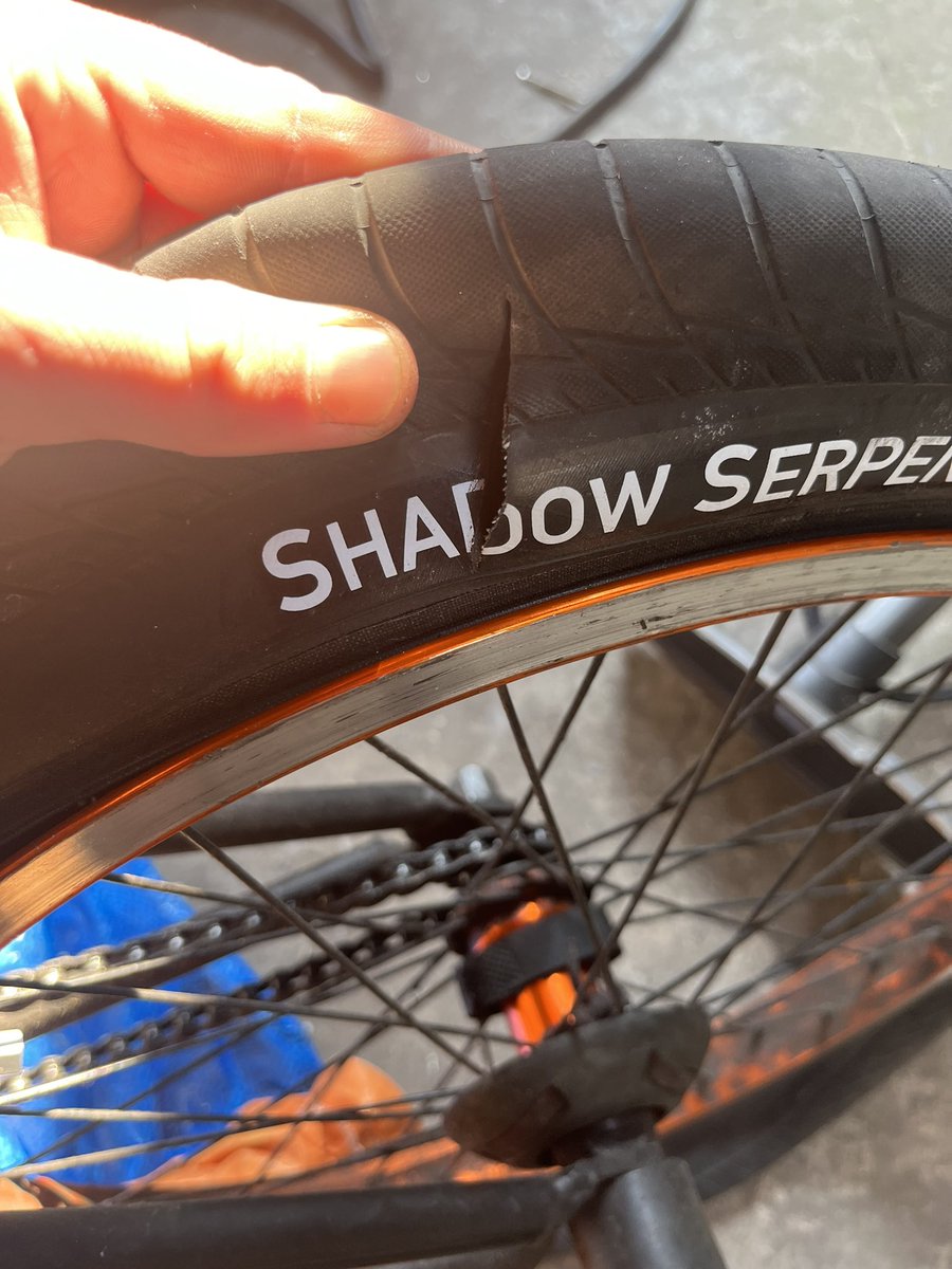 campingcam95's tweet photo. 2/2 @cardiffcouncil I can ill afford either event or the hours spent fixing punctures 2-3 nights a week. Sadly this puncture cannot be fixed this time and getting to work now seems, either, an enormous hike at ungodly hours in ungodly temperatures or a very expensive cab ride! https://t.co/FFyGexomi2
