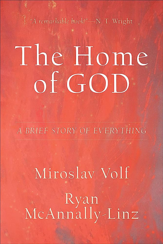 New episode reminder! Tune in to the podcast on your favorite podcast player to hear a fascinating discussion with @RJMLinz, co-author (along with Miroslav Volf) of The Home of God: A Brief Story of Everything, from @BrazosPress. linktr.ee/bridgingtheolo… #theology