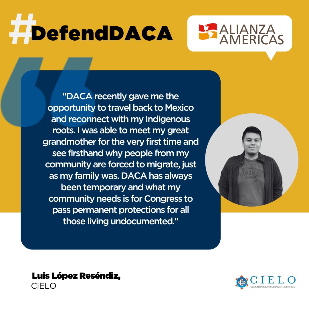 ALIANZAAMERICAS's tweet photo. Visiting their loved ones and exploring their ancestral roots thanks to the ability to travel within and outside of the U.S. via #AdvancedParole, like @Llopezresendiz, who recently traveled back to Mexico to reconnect with his Indigenous roots. CC @MyCielola (2/6) https://t.co/uSeI2w3ImX