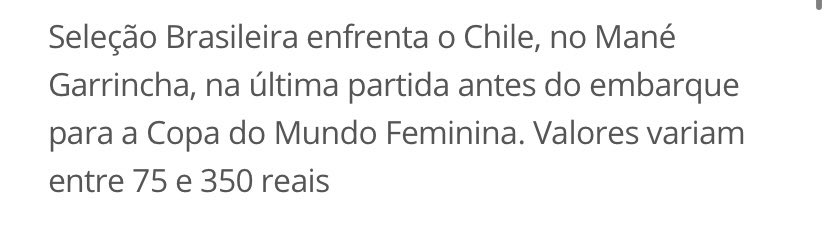 É hoje! Brasil enfrenta o Chile na última partida antes da Copa