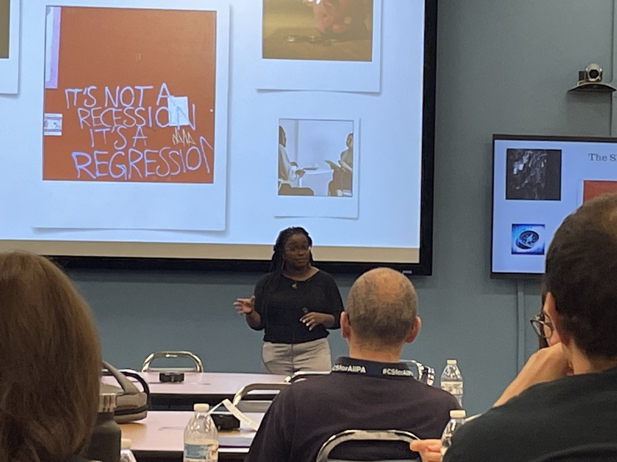 melannpero's tweet image. Creativity creates divergent thinkers. Divergent thinkers generate amazing ideas. Amazing closing keynote. #CSforAllPA #CSinPA