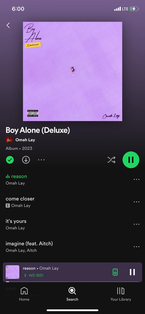 Boy Alone Deluxe is out now..