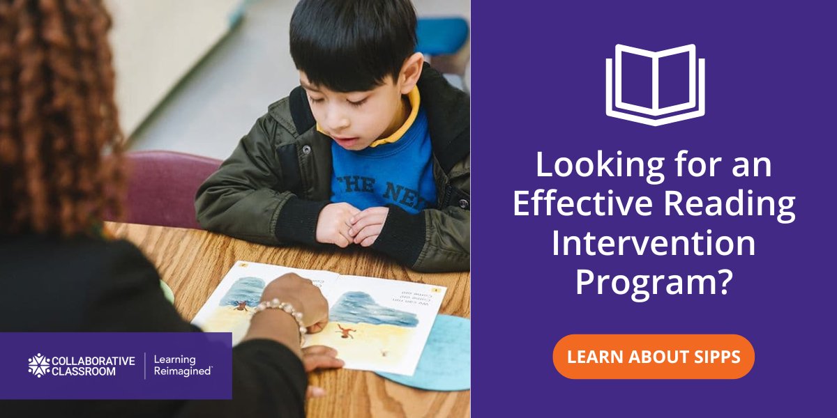 Experience SIPPSⓇ (Systematic Instruction in Phonological Awareness, Phonics, and Sight Words), a research-based foundational skills program proven to support new and struggling readers in grades K–12.

Download sample lessons today! 📖 collabclass.link/3P77X6G