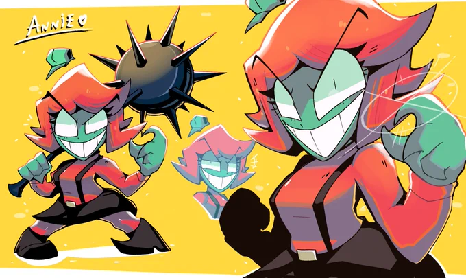 some Annies  #antonblast