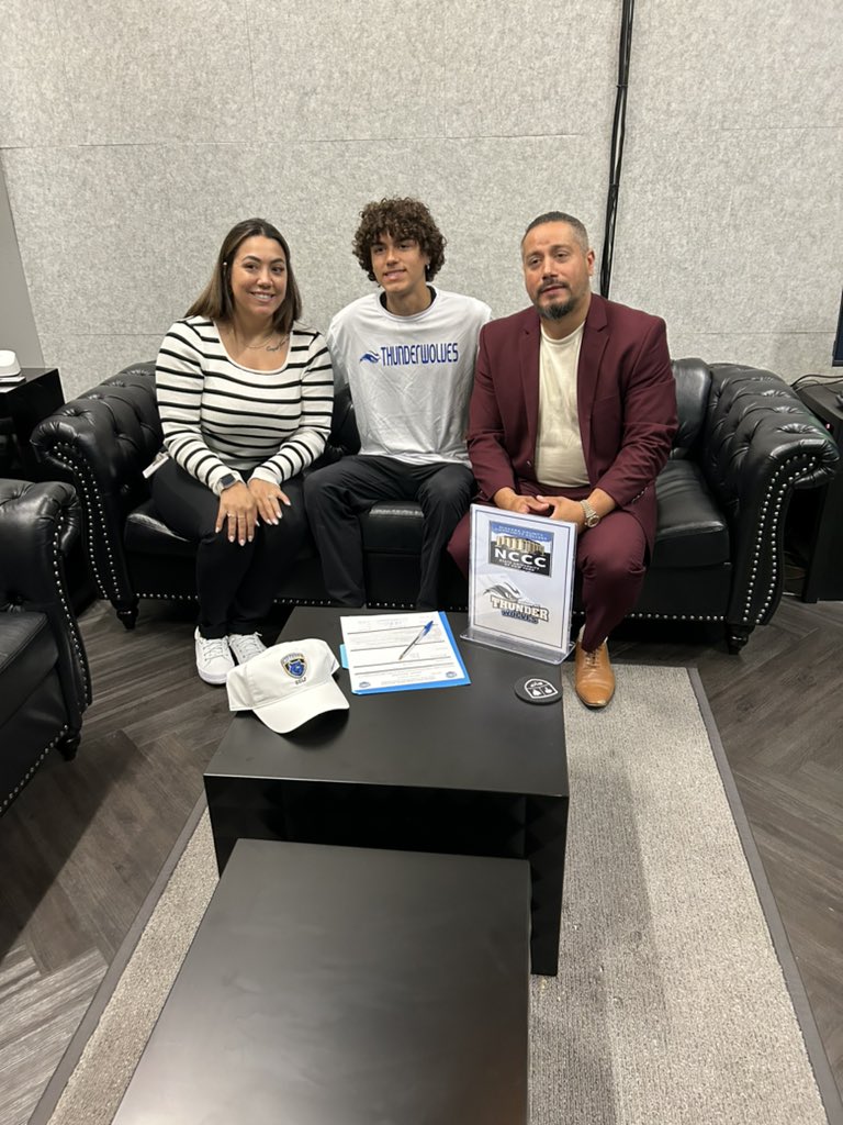 CoachOleski's tweet photo. Excited to sign another Local Talent for @NCThunderwolves Golf 2023-24.  Welcome to the Pack Eliel Rodriguez.

Eliel was a 2022 State HS Tournament player and will be competing in the prestigious @ijmgolf tournament in a couple weeks. 

Thanks to @BuffaloGolfSoc for hosting. https://t.co/sS68x07TJG