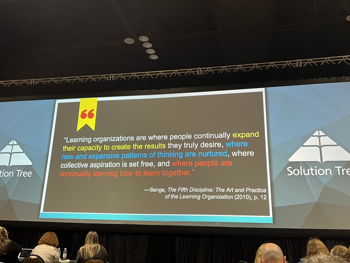 “You can not talk your way out of something you’ve behaved your way in.” Thank you <a href="/SolutionTree/">Solution Tree</a> for bringing <a href="/mikemattos65/">Mike Mattos</a> <a href="/newfrontier21/">Dr. Anthony Muhammad</a> <a href="/Regina_Owens/">Dr. Regina S. Owens</a> and others for re-grounding me and my team in this important work. #grateful