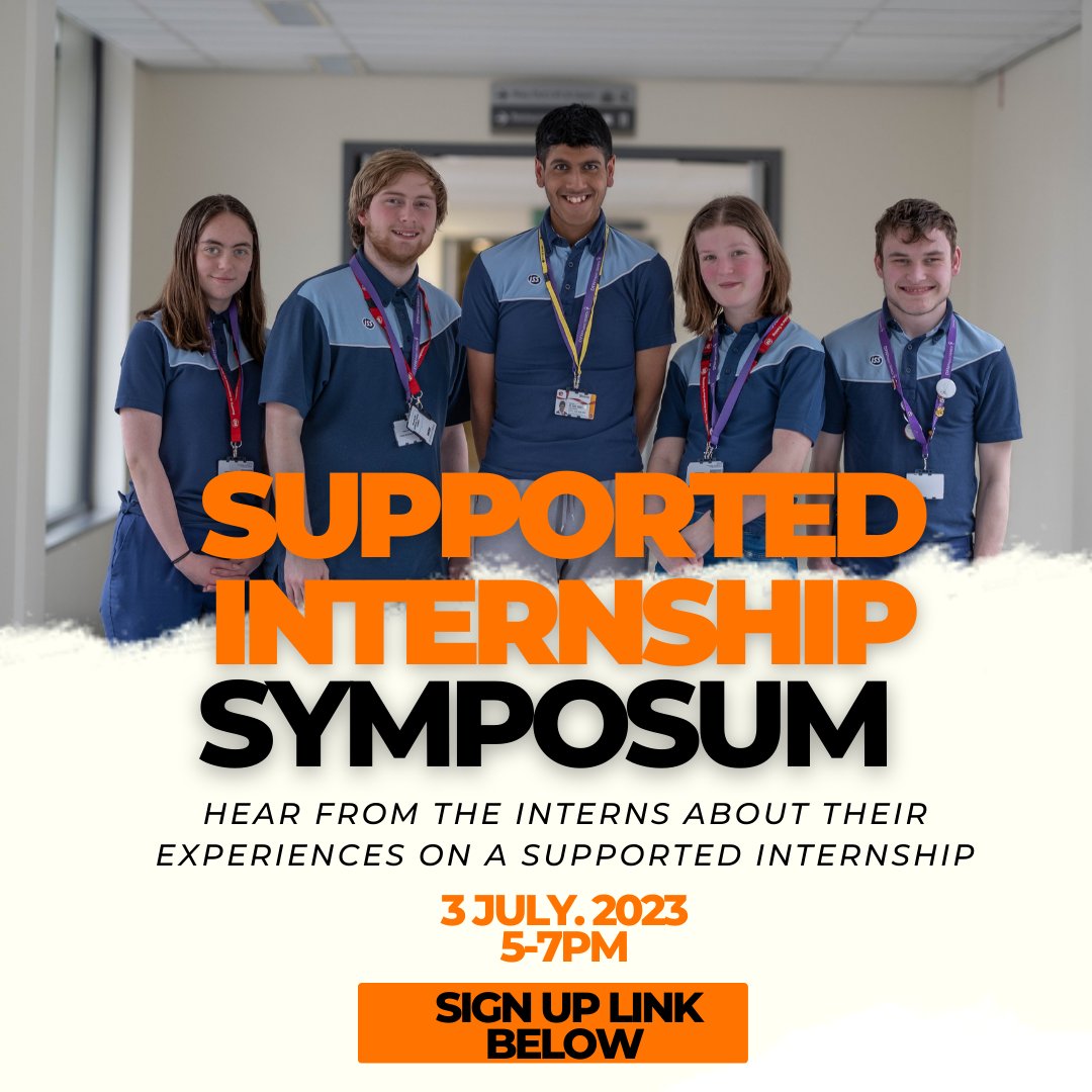 W_BOSWORTH_N's tweet photo. The Inaugural @DerbyUni Supported Internship symposium is just around the corner, featuring firsthand accounts from the @ProjectSearch4  Interns.  Help us raise awareness among schools, learners with EHCPs, and those passionate about employment for individuals with disabilities. https://t.co/xLr6b5dIRE