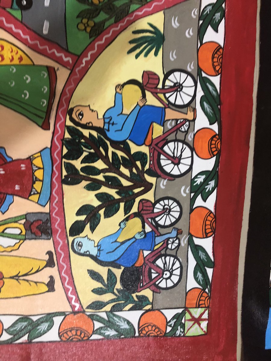 DrMoncrieffe's tweet photo. Super to see our cycling journey Mithila arts research, education knowledge exchange occurring between Nepali women generations and leadership for teaching young men @DrMoncrieffe #ubuntucyclingstyle👊🏾@nubnepal @ChasteUwihoreye 🇬🇧🇳🇵🇷🇼 cross-cultural excellence in full effect🙏🏾❤️ https://t.co/lHmHCxdRxp