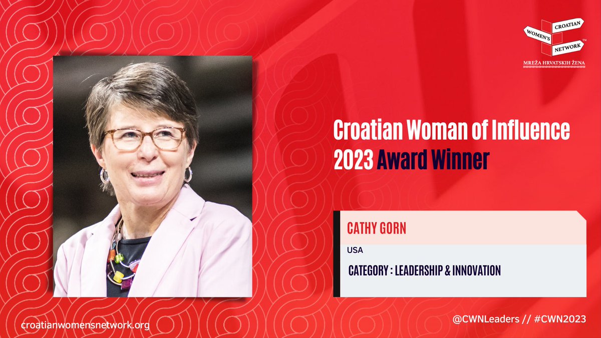 CWNLeaders's tweet photo. New Podcast: Thrilled to feature @cathygorn, CWoI 2023 award winner, #leadershipandinnovation in our most recent #CWNLeadingLadiespodcast: https://t.co/zILHUpNJg4 @NationalHistory @GlasHrvatske
#kindness #historymatters #historyincontext #criticalthinking #fightmisinformation https://t.co/VIUijSU71Q