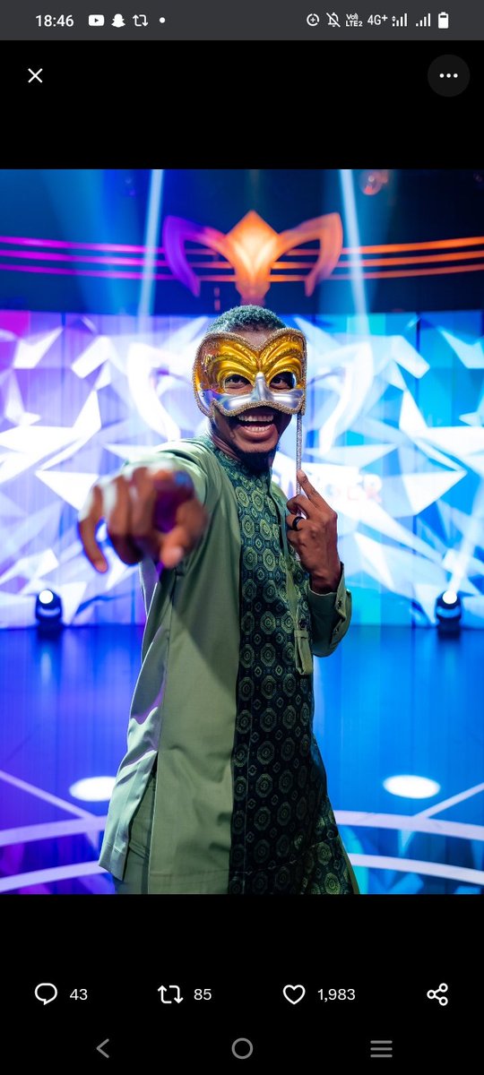 @Giveawaypage_SA Mpho Popps #MaskedSinger