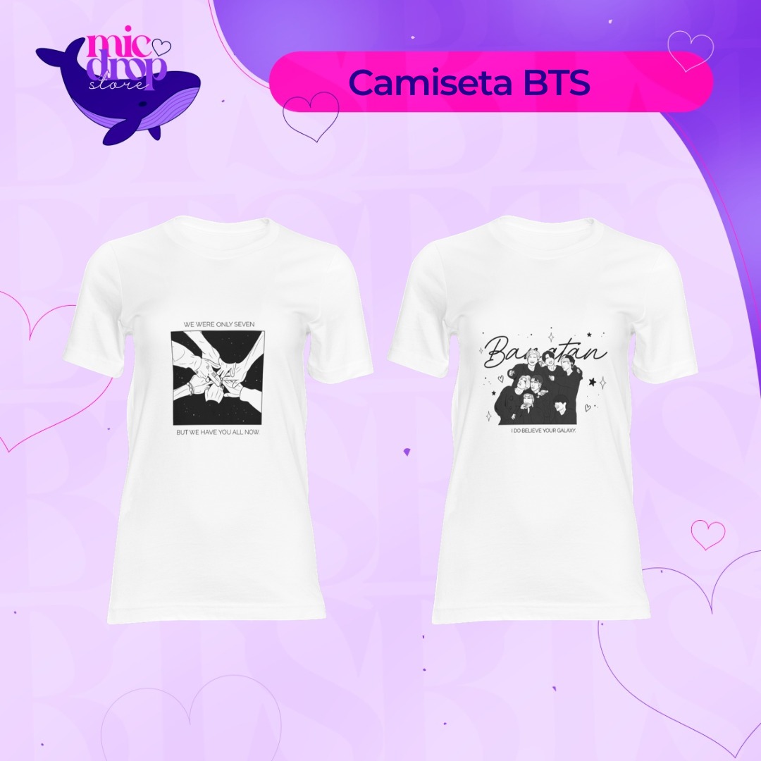 storemicdrop's tweet image. Camiseta BTS 💜

100% poliéster

🎨@rosiedsg 

Link shopee: shopee.com.br/product/350320…

🛍️Shopee, mercado shops, dm.                             

Frete a calcular, ou por shopee e mercado shops.                       

💰Pix, picpay, transferência e mercado pago.
