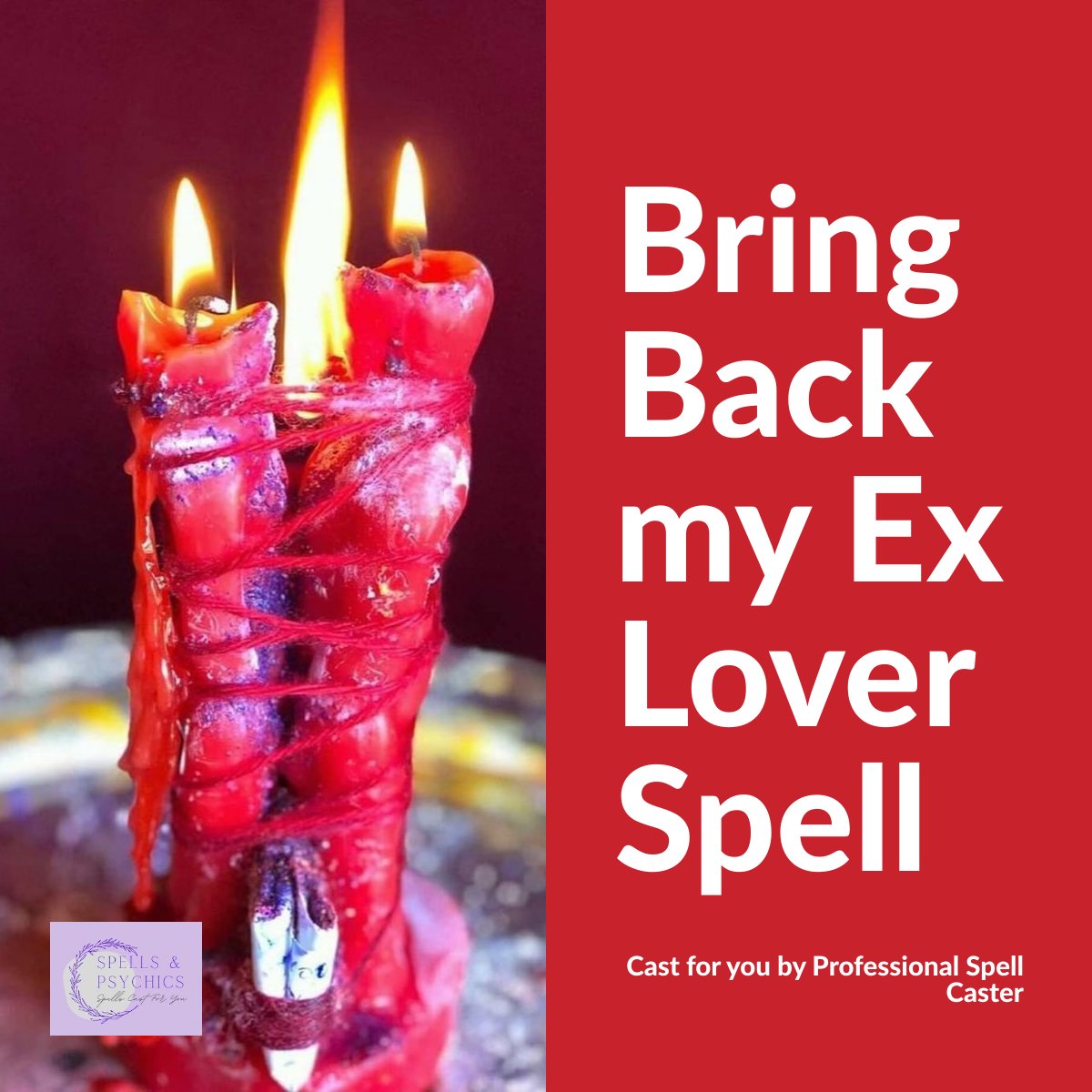 🌟 Ease the Pain of a Broken Heart with Our Expert Love Spell Casting 🌟
spellsandpsychics.com/products/bring…

#lovespell #loveattraction #brokenheart #relationshipgoals #lovehappiness #findlove #soulmate #truelove #lovespellswork #happycouples #spells #spellcasting #spellcasters