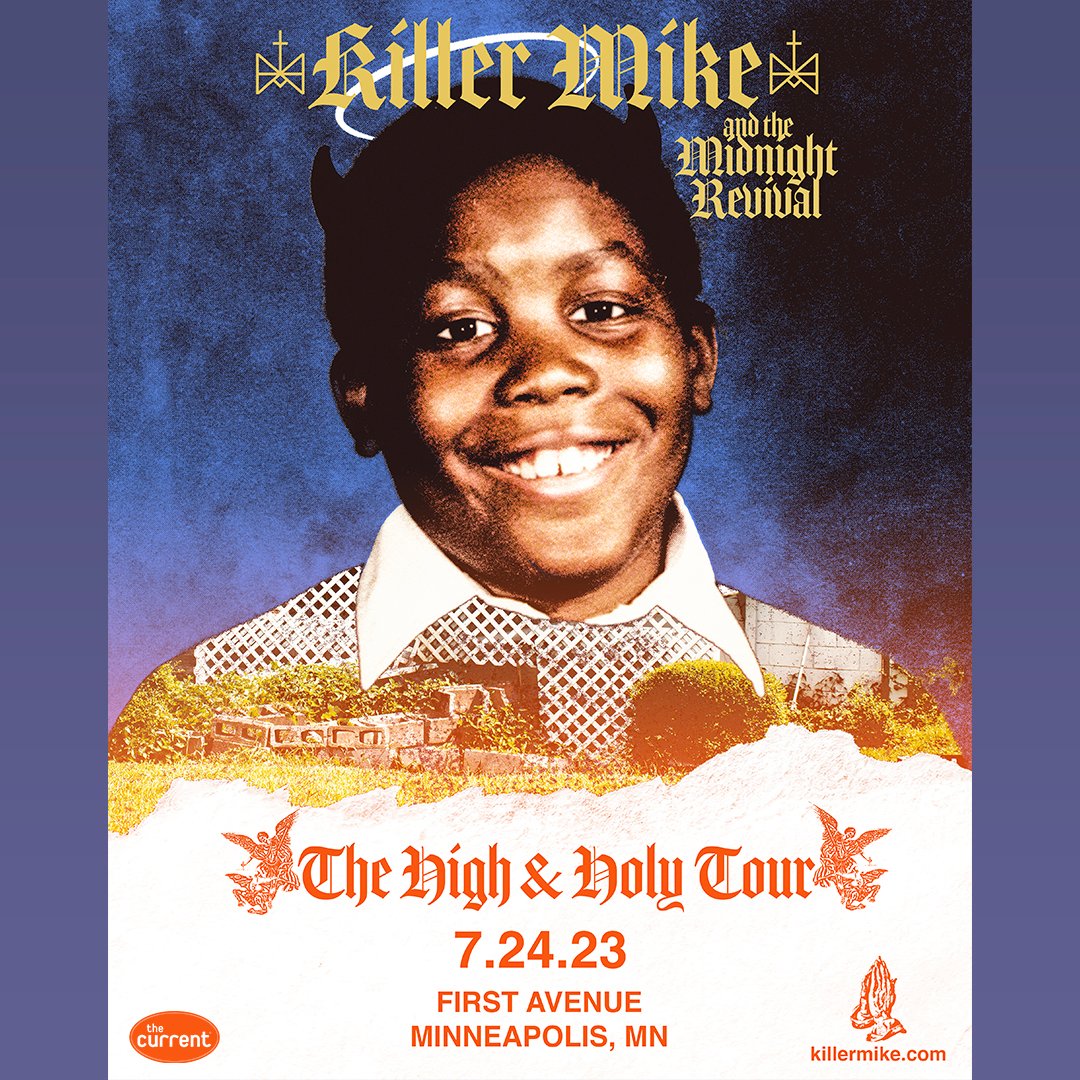 FirstAvenue's tweet photo. 🎟 RT TO WIN 🎟

@KillerMike is releasing his first solo album in over a decade TOMORROW! Before “MICHAEL” drops, we wanted to celebrate by giving away tickets to his show at First Avenue on July 24 🎤 

RT to enter! https://t.co/ggJAlHh2Yk