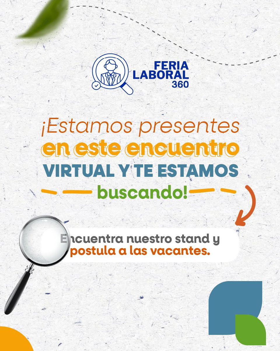 semvraec's tweet photo. ¡Se vienen días de oportunidades para los estudiantes ecuatorianos! Somos parte de la Feria Laboral 360 y te esperamos el 15 y 16 de junio para conocernos y juntos sembrar semillas de posibilidades. Ingresa aquí: https://t.co/QLm3nkESLp

#Semvra #CosechandoLegados #Ecuador https://t.co/RejDsYLKDI