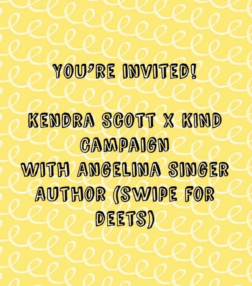 asinger320's tweet image. Massively grateful, thankful, and blessed to get to partner with @KendraScott to support @kindcampaign at this exciting event! Come shop in person on Sunday, June 25th OR online all weekend to help raise awareness about and prevent bullying in schools #nonprofit #antibullying