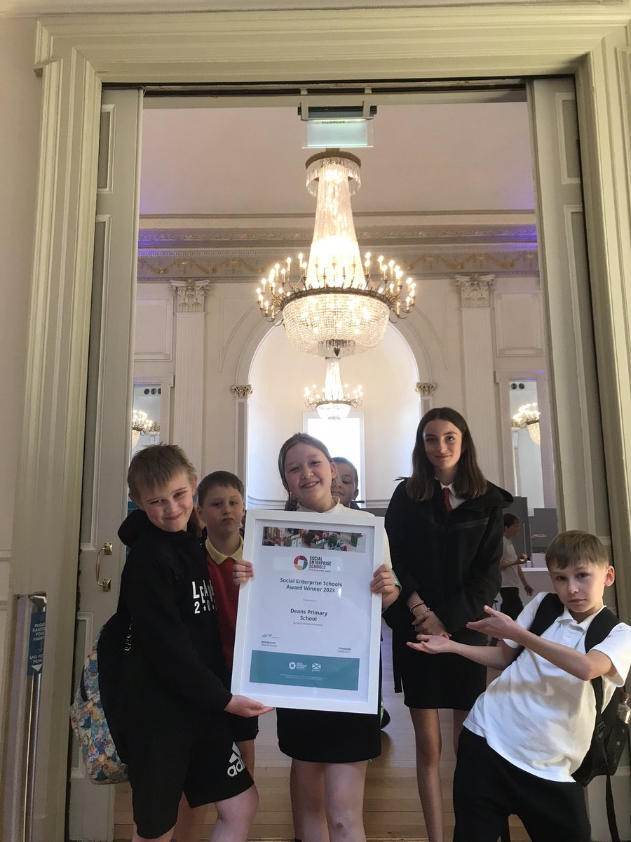 MissTaylorDPS's tweet photo. What an amazing day at #SEAawards2023! Both our p7 and p7/6 classes were rewarded for developing their enterprise skills in their respective businesses - Prep for Prom and The Inclusion Crew ! https://t.co/NTvPyWMvVw