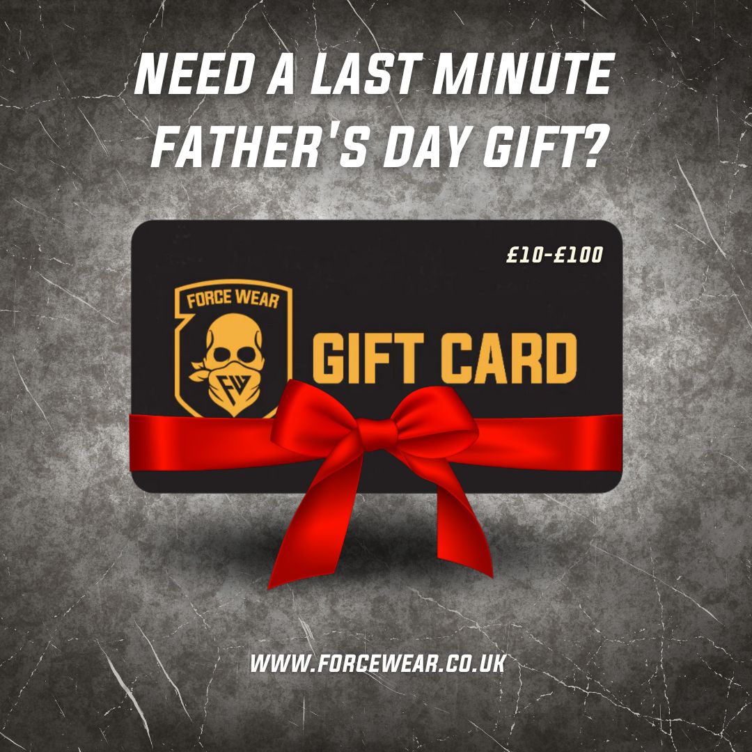 Running out of time to find the perfect Father's Day gift? 👀 Purchase a gift card today and make this Father's Day one to remember! 😄 Available From £10 to £100!

#britisharmy #militaryhumour #veteran #soldiers #armylife #cadets #emergencyresponders