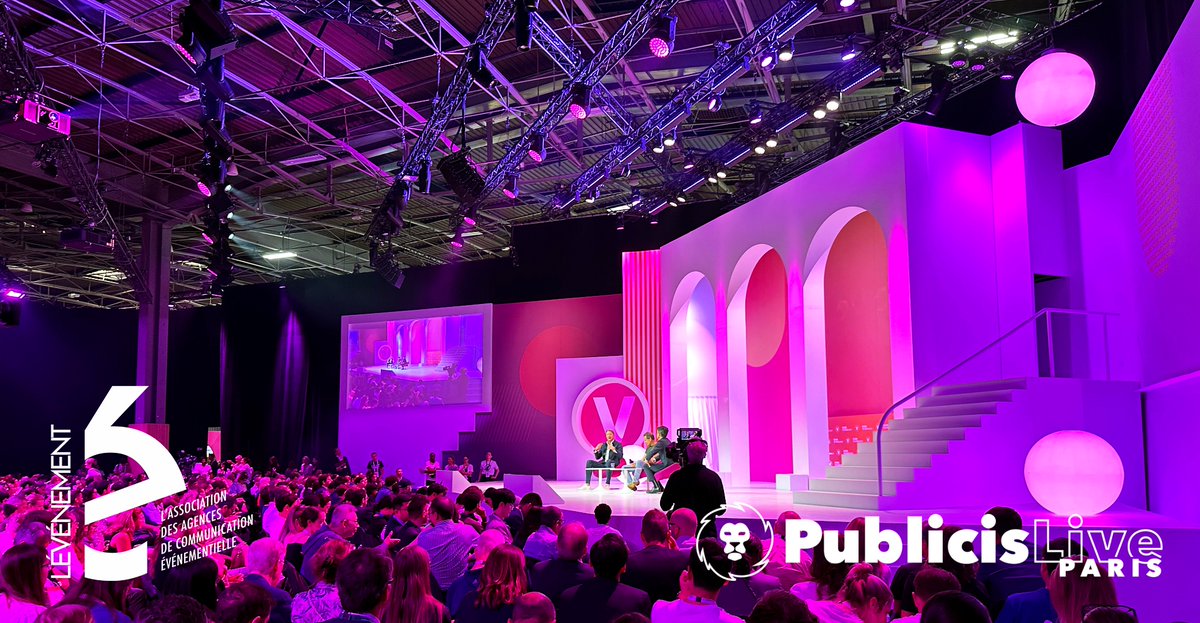LEVENEMENTAsso's tweet photo. #1événement1agence 

@PublicisLive_FR a conçu et organisé la 7ème édition de Viva Technology, l’événement n°1 de la tech en Europe qui recevra cette année plus de 100 000 visiteurs.

#PublicisLiveParis #vivatech #VivaTech23 #vivatech2023 #eventprofs #eventprofsFR #LÉVÉNEMENT https://t.co/mG0p00wHLZ