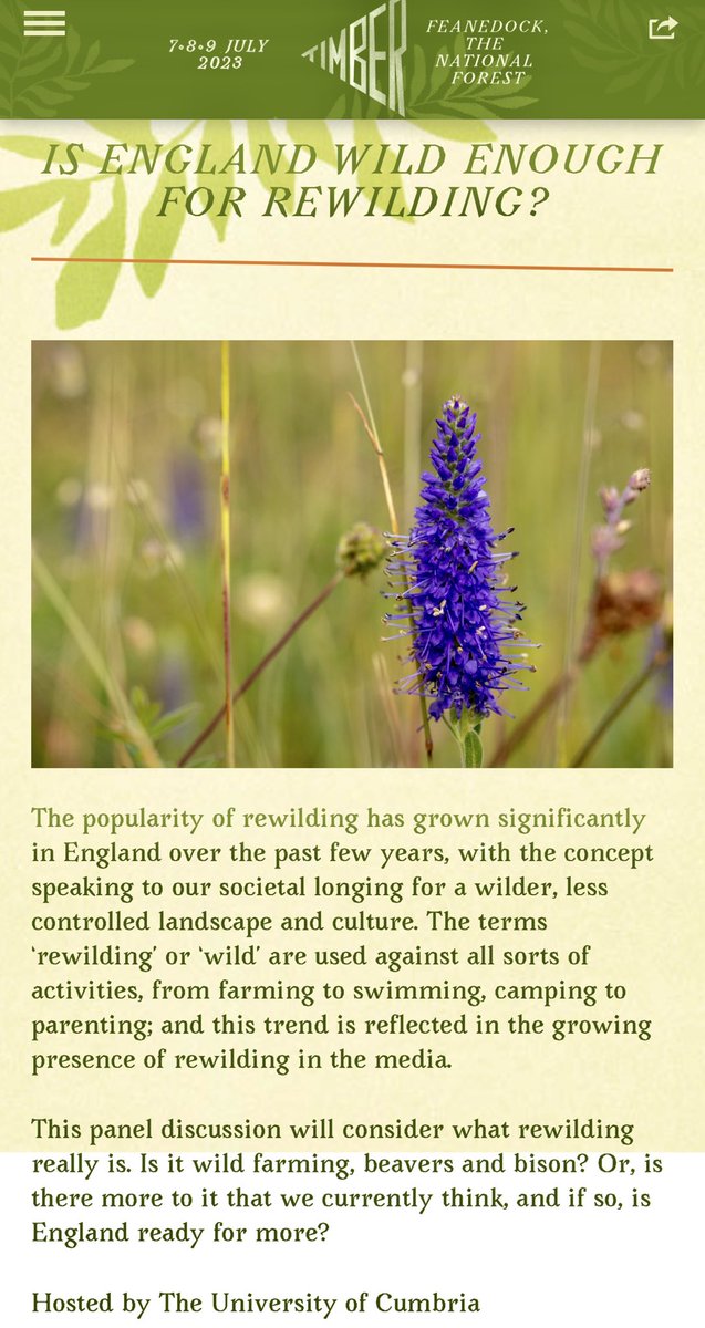 IAN CONVERY (@converyian) on Twitter photo See you @timber_festival with the wonderful <a href="/butnorain/">somewhere-nowhere</a> @sallyannhawkins @DrMattDennis Chris Jones & Jo Bayes <a href="/CumbriaUni/">University of Cumbria</a> <a href="/CemRtg/">IUCN CEM RTG</a> See you @timber_festival with the wonderful <a href="/butnorain/">somewhere-nowhere</a> @sallyannhawkins @DrMattDennis Chris Jones & Jo Bayes <a href="/CumbriaUni/">University of Cumbria</a> <a href="/CemRtg/">IUCN CEM RTG</a>