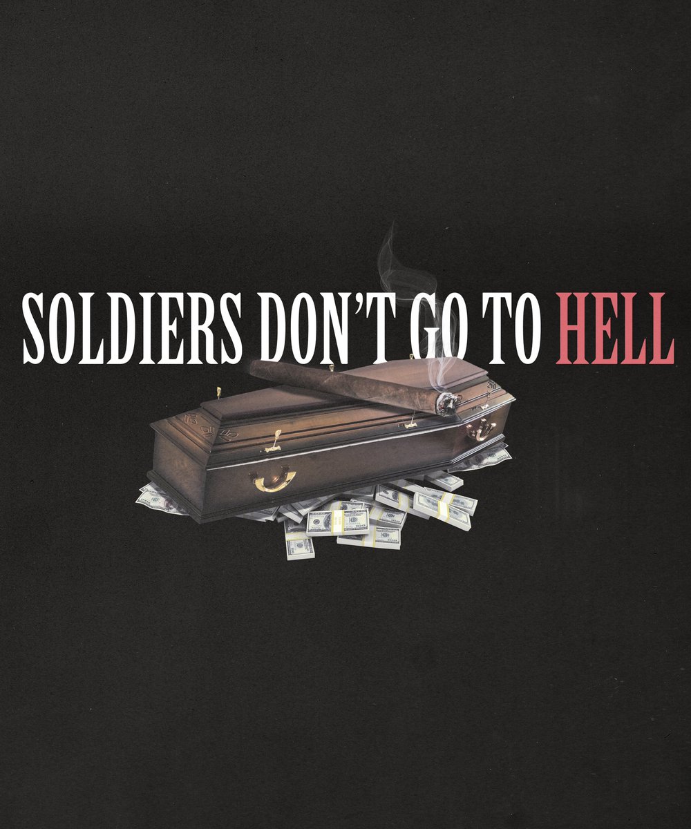 “SOLDIERS” SOPRANOS TEE is now available for pre-order! Link in bio 🚬⚰️