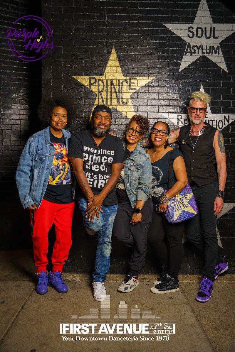 Taunj__'s tweet photo. New Power Friends #NPF We did Minneapolis our way and had the best time 💜 #tbt #Prince4Ever #PrinceCelebration2023 https://t.co/wT6Wmg1F2L