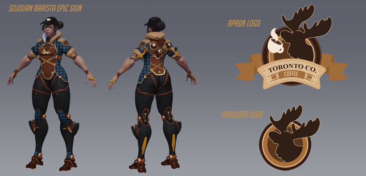 I had the pleasure of designing Barista Sojourn for Season 5 of Overwatch 2!