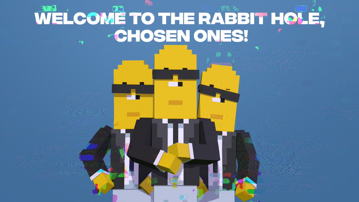 🚨 The Rabbit Hole is open!

Meet the most active ones who showed a creative approach to solving riddles! 🧩

Reward: early access to Chainers features and content🏆

📌 Wanna be a part of the club and receive special rewards? Stay in touch, fun-seeker!

gleam.io/competitions/g…
