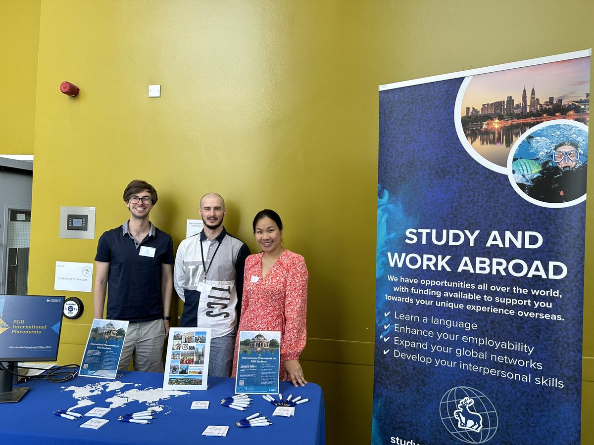 Tao Chen (@_tchen) on Twitter photo Our fabulous PhD students, having returned from international placement supported by the Turing Scheme, shared their overseas experiences in today’s #PGR and #ECR Conference organized by Surrey Doctoral College
<a href="/SurreyDocCol/">University of Surrey Doctoral College</a> Our fabulous PhD students, having returned from international placement supported by the Turing Scheme, shared their overseas experiences in today’s #PGR and #ECR Conference organized by Surrey Doctoral College
<a href="/SurreyDocCol/">University of Surrey Doctoral College</a>