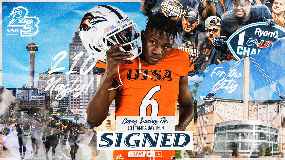 ✍️ 𝙎𝙄𝙂𝙉𝙀𝘿

Welcome to the #210TriangleOfToughness, <a href="/CoreyLuciusJr1/">coreylucius 🧟‍♂️</a>

🔗 bit.ly/3N2HQv6

#BirdsUp 🤙