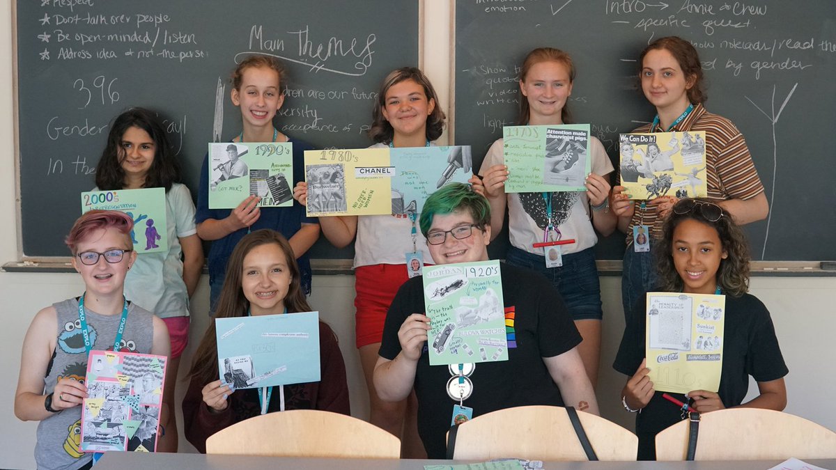 Students in the #EXPLO Pre-College Gender + the Media elective learn to critically examine the impacts of media-driven gender narratives and how they impact the way we see ourselves and each other. Happy Pride!
#Education #Enrichment #HandsOnLearning #PrideMonth2023