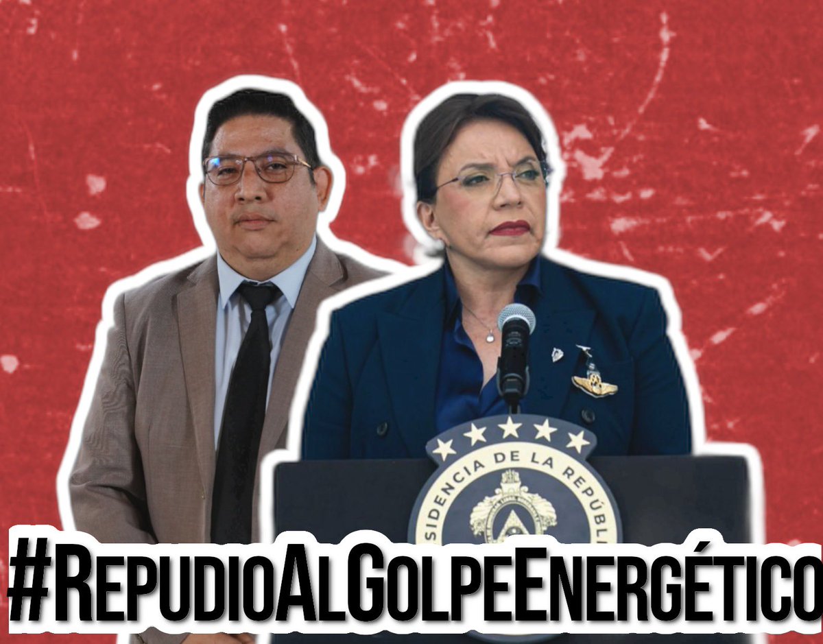 #RepudioAlGolpeEnergético