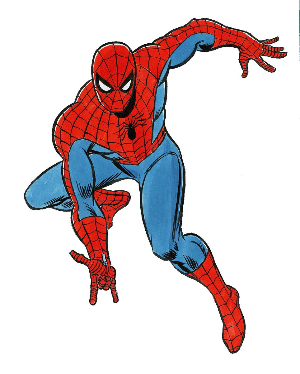 SpiderMan_Blue1's tweet image. #NewProfilePic Going with this aesthetic for a little while to respect a legend. Rest in Power John Romita Sr.