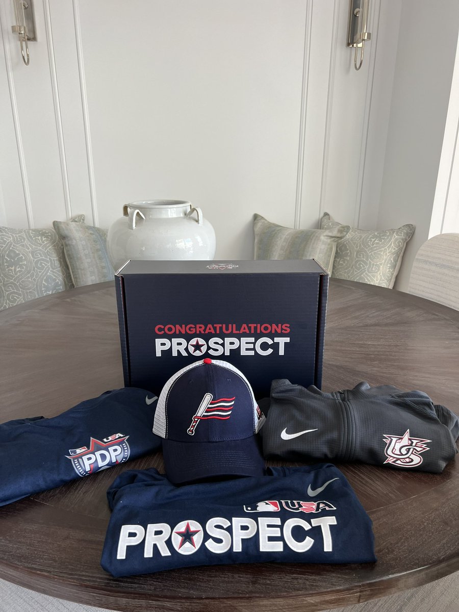 This summer I’ll compete and play with the top <a href="/MLB/">MLB</a> Draft-eligible high school athletes in the country. Can’t wait to get to work!