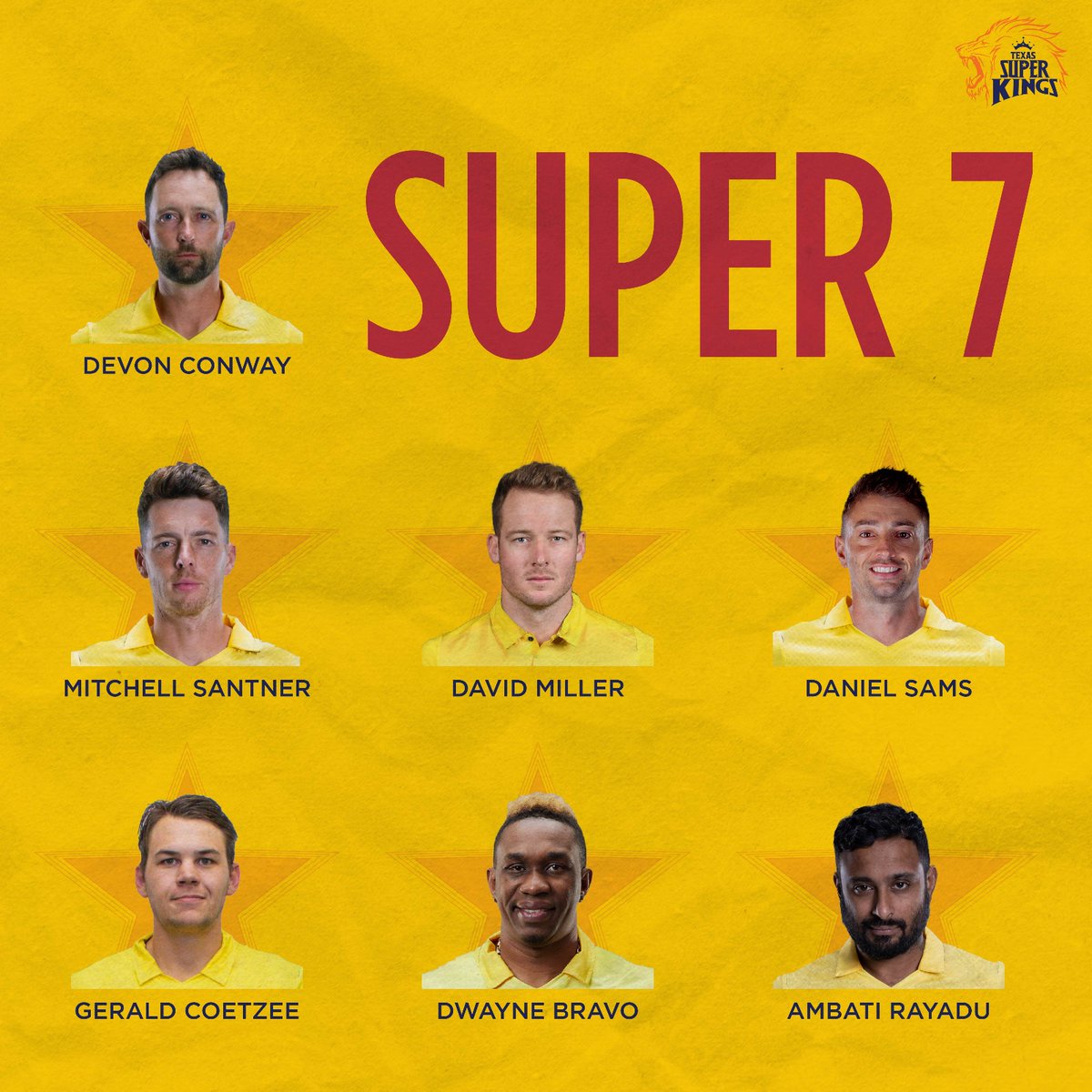 Texas Super Kings on Twitter "Yellove to Texas 🦁💛 MLCricket