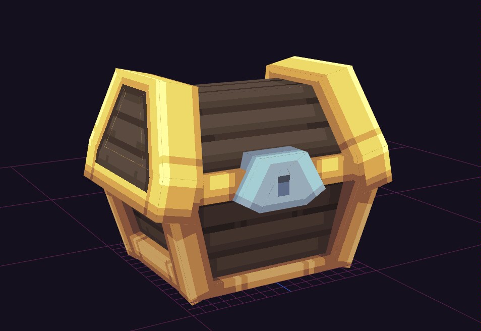 Treasure chest
#blockbench 
#Minecraft