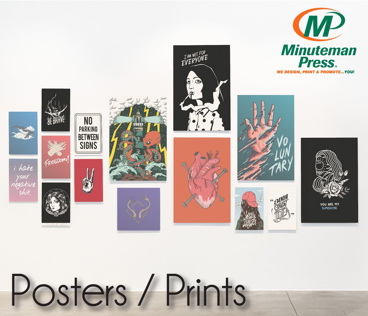 MinutemanPress8's tweet photo. Shop prints and posters to spruce up your space today! You can design online with our free design tool or have us design for you so let's get started.
#prints #posters #art #design #buffalo #minutemanpress https://t.co/hKxggD8Sej