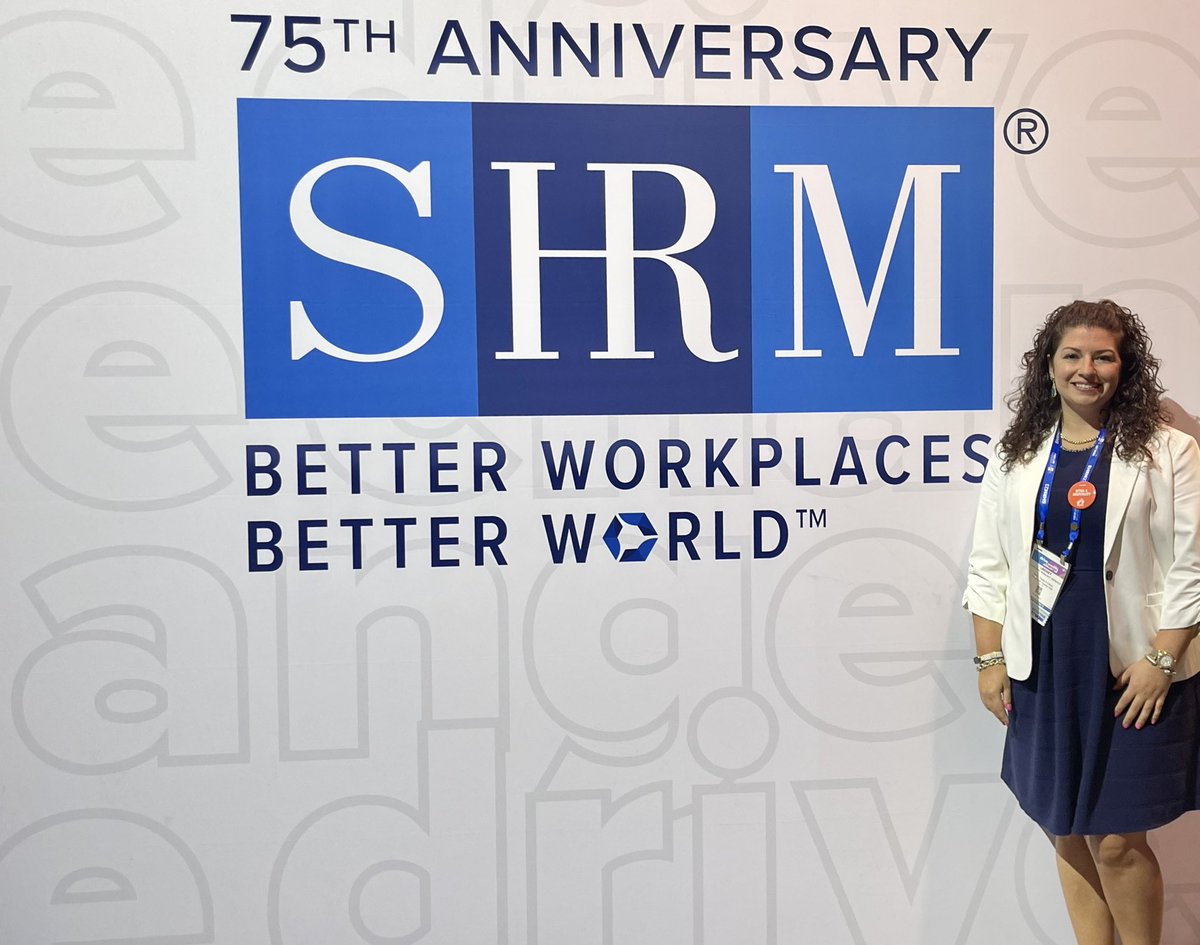 My key takeaway of #SHRM23 in one sentence:

When we use our hearts and our minds, we can drive change to transform powerful human connection and exceptional workplaces that positively impact human lives - something AI will never replace.

Thank you @SHRM for this experience!