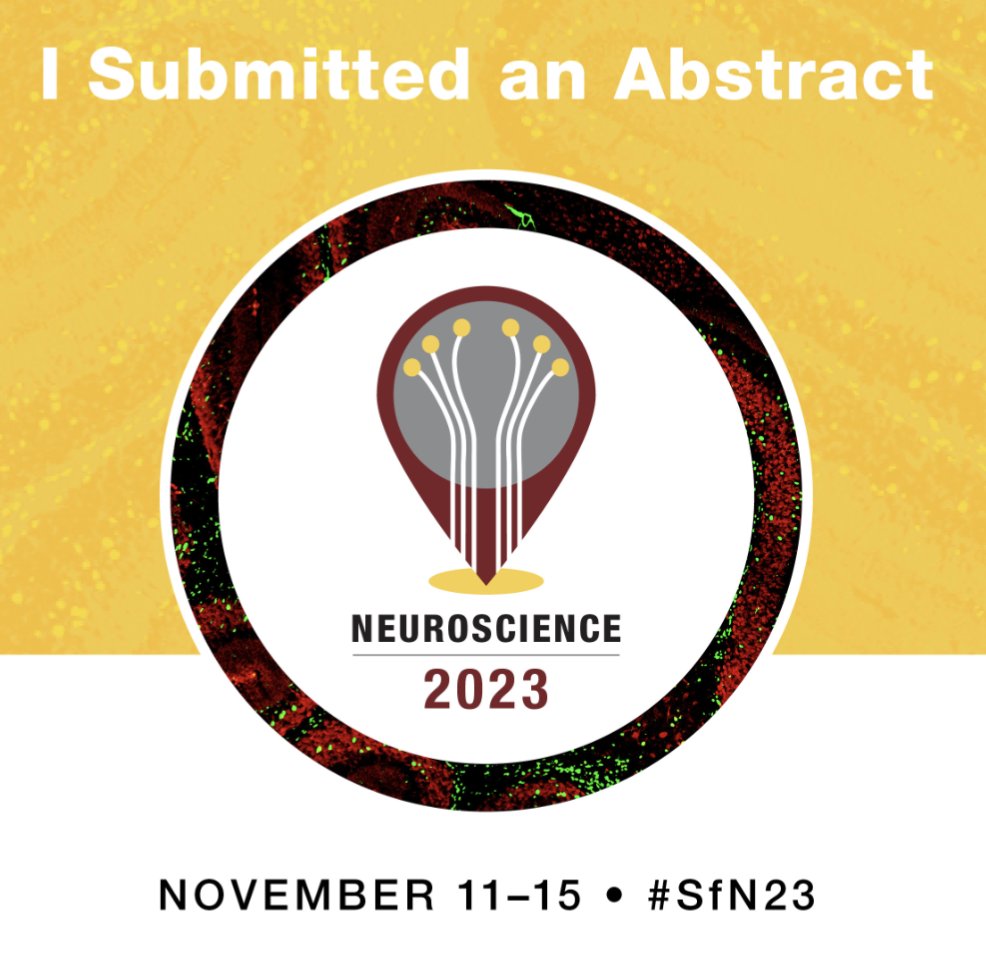 MasonH277's tweet photo. Submitted my abstract for SFN 2023, examining prelimbic cortical neuronal ensembles encode behavior during fentanyl vapor self-administration 
#sfn #sfn2023 https://t.co/QbN7Mftgzn