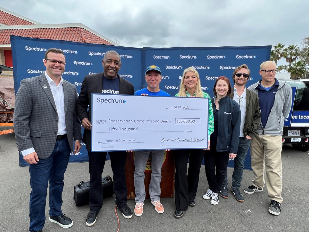 Spectrum donated $50,000 to support CCLB’s job skill training program, and will also provide the community center with Spectrum’s advanced 1 gigabit-per-second internet service, for the life of the program.