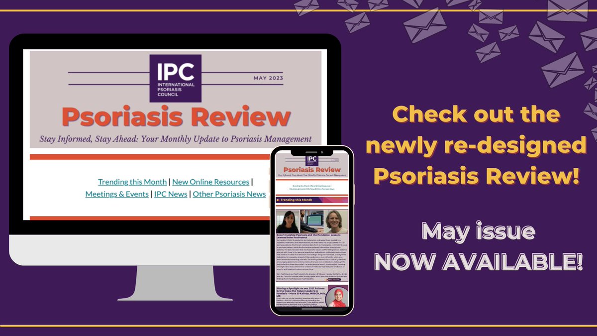 IpcPs's tweet photo. 📖🎉 Join over 12,000 dermatologists &amp; passionate psoriasis supporters in exploring the May edition of the #IPCPsoriasisReview, packed with exciting articles, captivating videos, and expert commentary.

https://t.co/K2Vzbckq0J

#PsoriasisEducation #IPCNews https://t.co/QhQ4KYgXM3