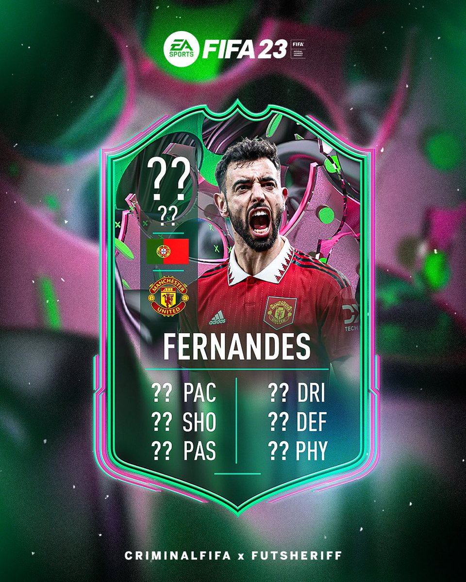 🚨Bruno Fernandes 🇵🇹 is confirmed as Shapeshifters ✅

Thoughts?

Make sure to follow @FutSheriff and @Criminal__x 

#fifa23