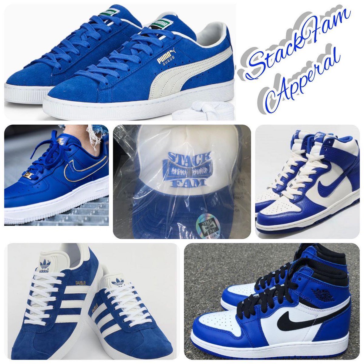 DeazyFrasier's tweet image. Royal Blue StackFam Trucker, Pla e Your Orders Now #Fyp #StackFam #Snapbacks #TruckerHats #Jordan #Puma #Nike #AirForceOnes