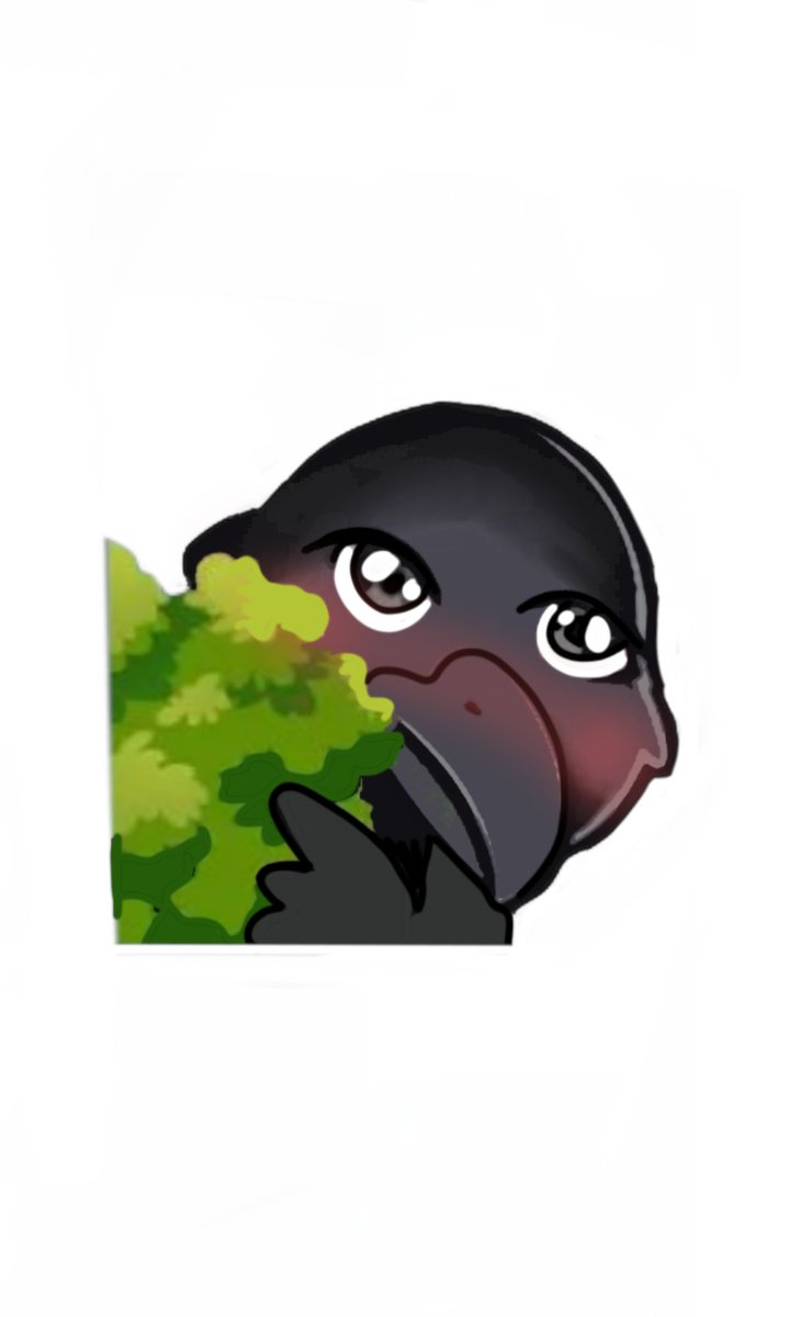 Thank you @AlisaBrian5 for my lovely Raven emotes, this shy one is my fave <3