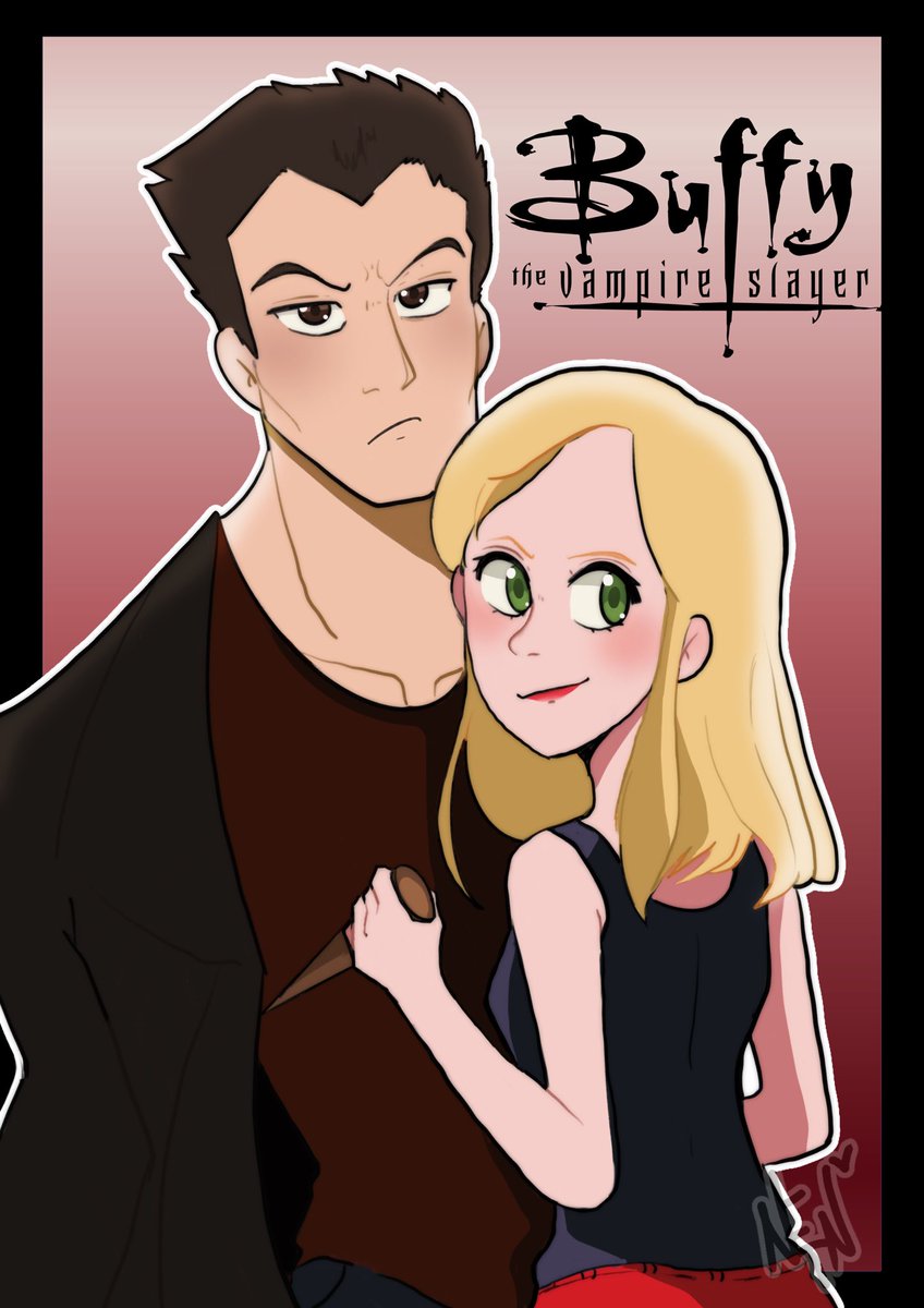 Buffy and Angel!
#buffythevampireslayer #fanart #btvs