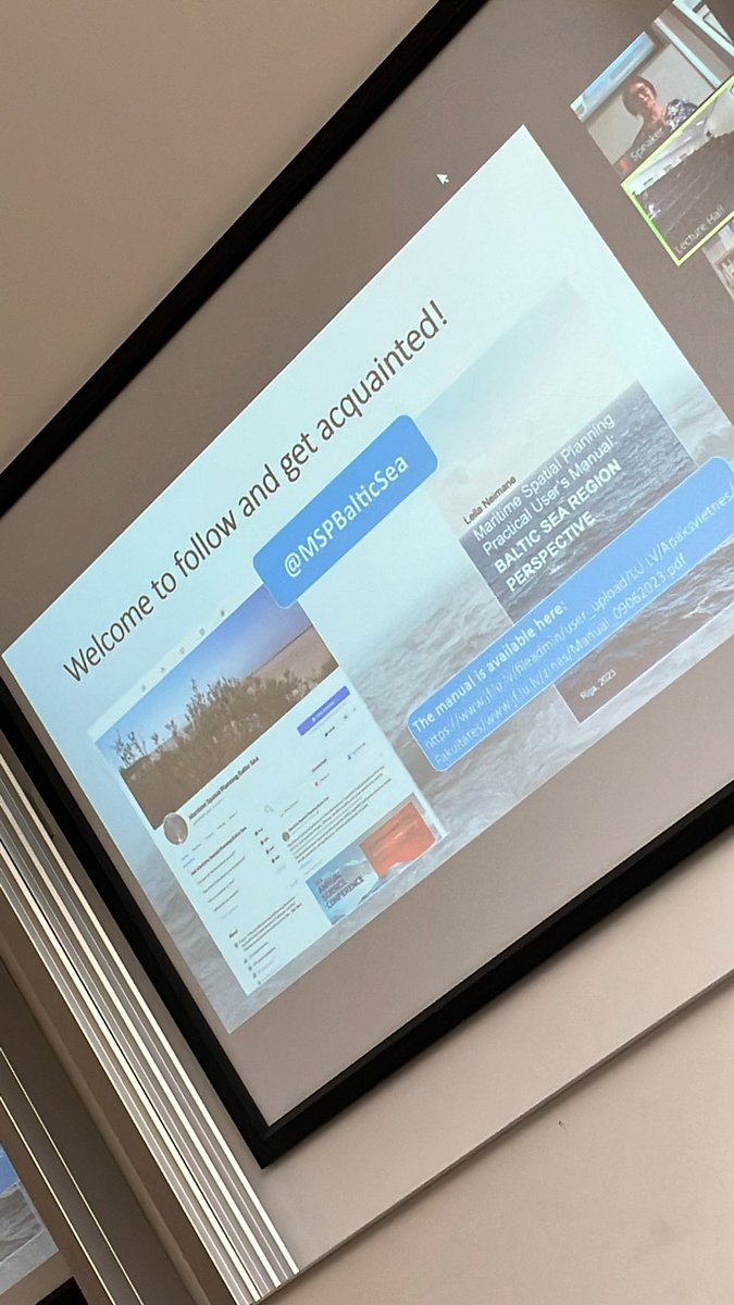 Looking for a practical user’s guide for B.S.R. Maritime Spatial Planning?Check out this one Leila Neimane just introduced us to.Pinpointing opportunities&amp;challenges in transborder collaboration,
stressing coherent macro-region approaches as most promising:jf.lu.lv/fileadmin/user…