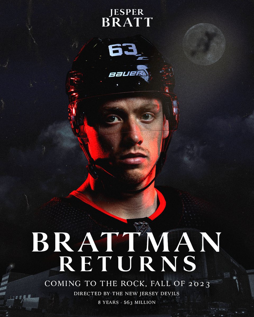 NJDevils's tweet photo. Fire up the Bratt Signal.

#NJDevils | #MadeinJersey https://t.co/Zw3dkOgKje