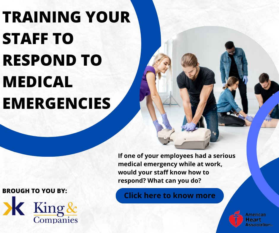 Training Your Staff to Respond to Medical Emergencies

#emegencytraining #CPR #medicalemergency #employee #employer
